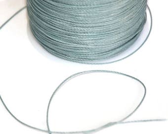 5 m thread gray 0.5 mm polyester cord