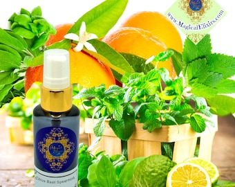 Citrus, Basil, Spearmint, Beard Oil, Mustache Oil, Facial Hair Oil, Beard, Conditioner, Balm