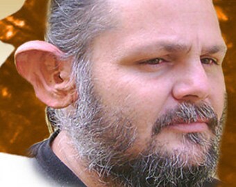 Giant Dwarf LOTR Troll Goblin Ape Chimp Fantasy Cosplay LARP Hallowen Latex Ears