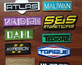 Borderlands Manufacturer Patches