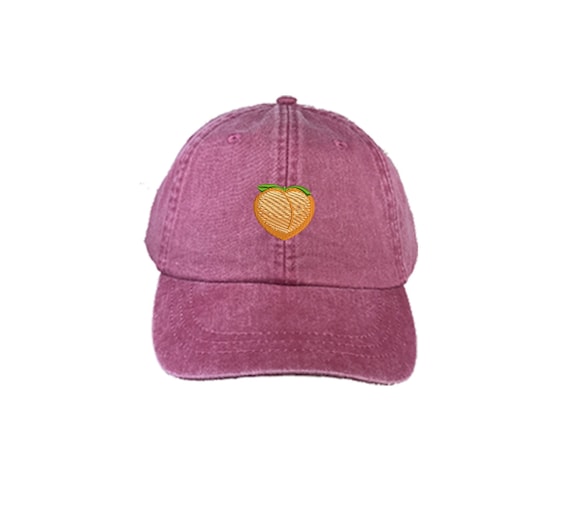 Peach Emoji Washed Dad Hat, Peach Emoji Cap, Peach Emoji Hat, Dad Hat Tumblr, Peach Butt Hat, Dad Hats, Peach Butt, Peach Emoji Cap