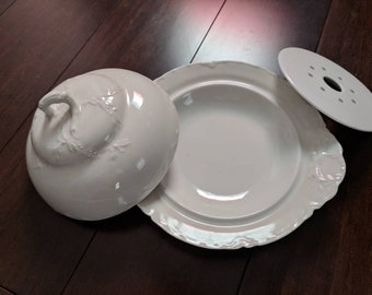 Haviland 'Ranson' Covered Butter Dish