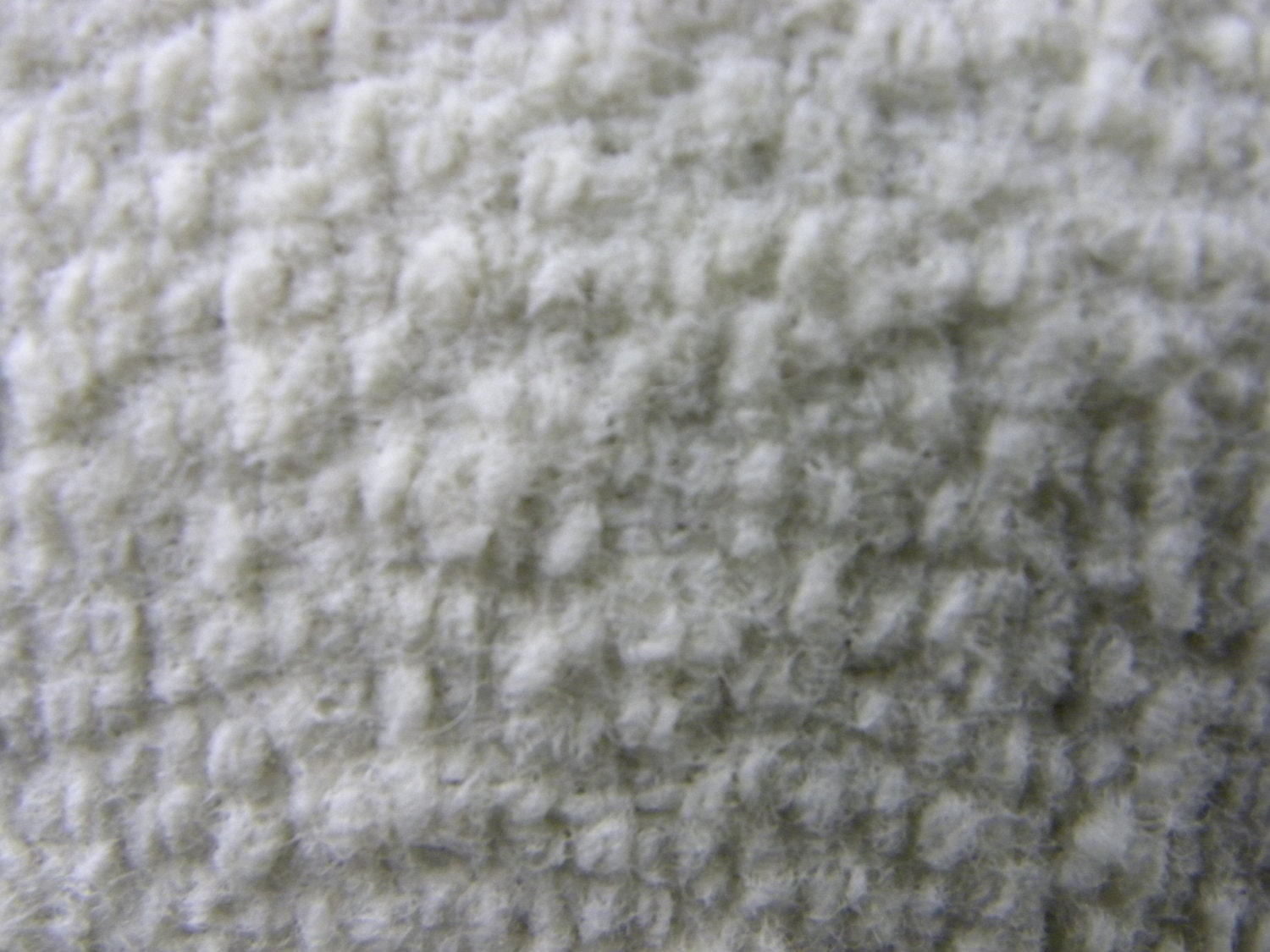 Off White/Cream Wool Boucle Fabric - By the Yard - 54