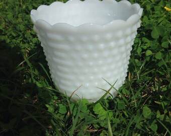 Fire King Milk Glass Bowl/Vase