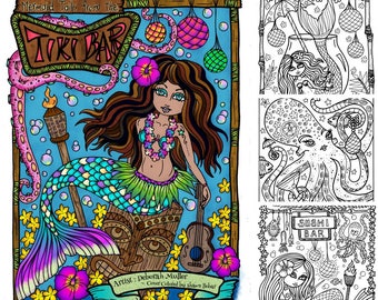 KARMA Coloring Page Digital Coloring for Adults Instant