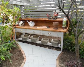 potting table etsy