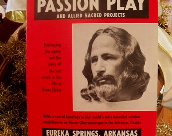 The Great Passion Play Souvenir Program Eureka Springs Arkansas