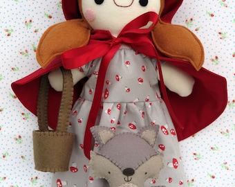 Red Riding Hood & Wolfie Pattern