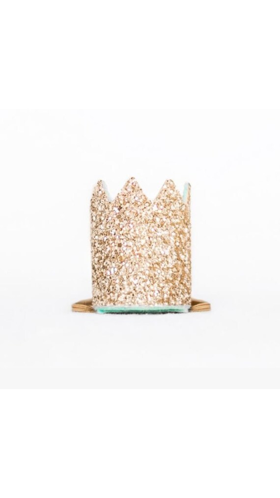 Birthday Crown, Animal Crown Animal Party Birthday Party Gold Aqua