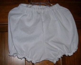 MadieBs Custom Bloomers 1 Pair White Bloomers
