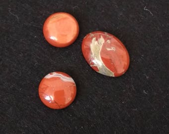 Vintage Red Creek Jasper Assorted Cabochons