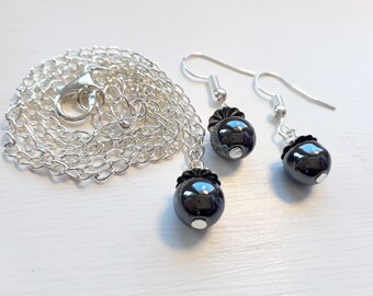 Hematite Jewellery Set