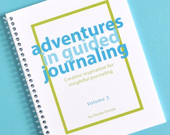 5 Printable Guided Journal Pages: Collection 2 Wild and