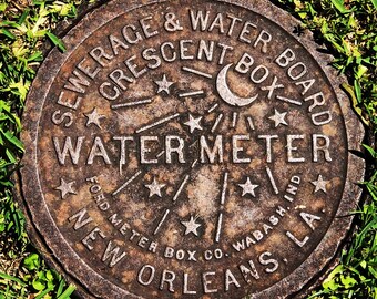 New Orleans Water Meter Cover Photo