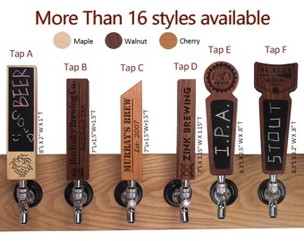 Personalized Beer Tap, Tap Handle, Custom beer gift for men, Kegerator Tap, Christmas Gift for him, Mens beer gift, mens gift