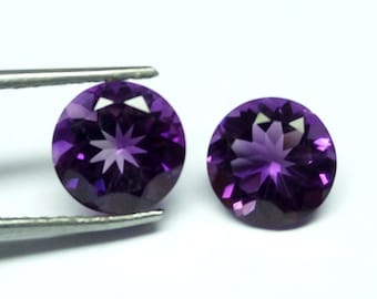 Awesome Quality Amethyst 8mm Round / 8mm Round Amethyst