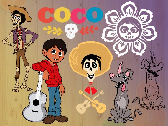 Download Disney Coco Svg Bundle Coco movie svg Coco cut file Miguel