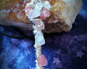 Crystal Key Pendant