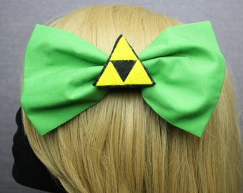 Legend of Zelda Triforce Hair Bows