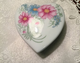 Heart Shaped Covered Dish by Elizabeth Arden