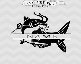 Download Catfish SVG, Fish SVG, Fishing SVG from NovotnyzCreations ...