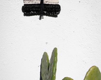 Triangle Tassle Woven Mini Tapestry