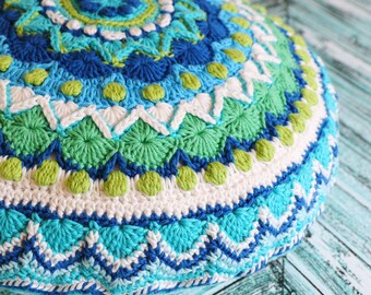 Marrakech Crochet Pattern Pack | Granny Square Pattern | Crochet Cushion Pattern | Crochet Mandala Pattern
