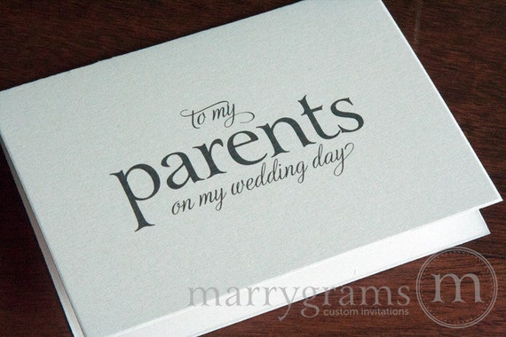 Beautiful 40 Card To Parents On Wedding Day