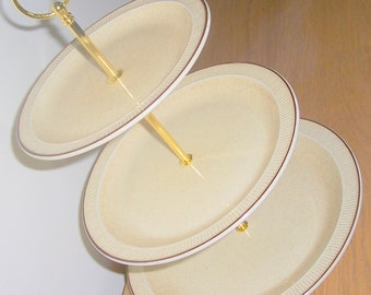 Poole Broadstone 3 Tier Cake Stand Cup cake stand