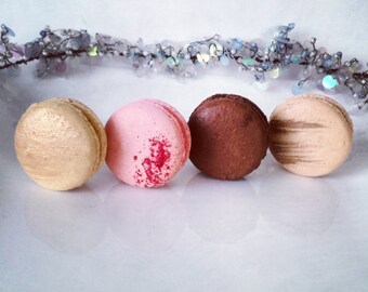 12 French Macarons - assorted flavors