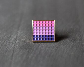 Bisexual Pride Pin - LGBT Pride Series - Bisexual Pride Enamel Pin