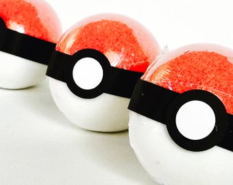 Kids Pokemon surprise toy inside bath bomb