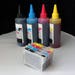 Refillable cartridges T127 #127 with 400ml ink compatible with Epson workforce wf- 3520 3540 845 840 60 3520 3540 7010 7510 7520 nx625