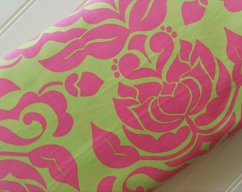 Riley-Blake-Fabric-By-The-Yard-Pink-Lime-Damask-Cotton-Quilting-Fat-Quarters-Sewing-DIY-Projects-Crafts-Supplies