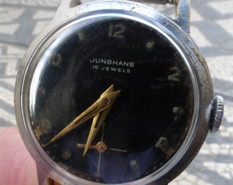 Junghans 15 Jewels vintage men gents watch. J93S