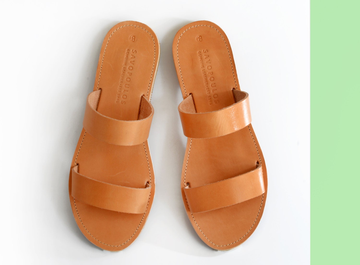 2 strap sandals