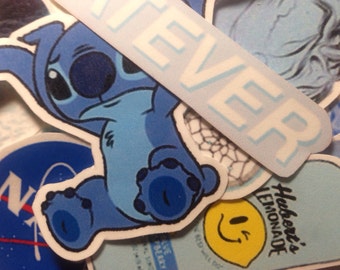 Blue Aesthetic Sticker Pack (10)
