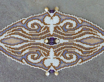 Dawn Sky Peyote Bracelet Instructions