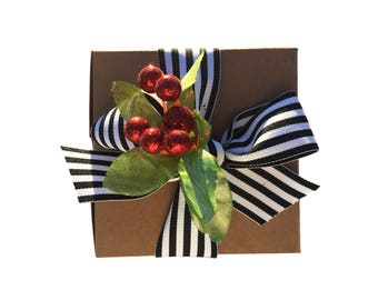 Praline Christmas Gift Box (Dozen) Choose up to 2 flavors