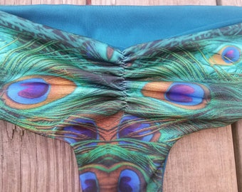 Pacifica reversible and seamless cheeky bikini bottoms