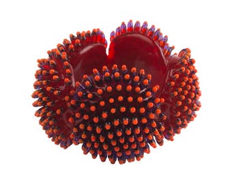 Creature Cuff - Orange Red
