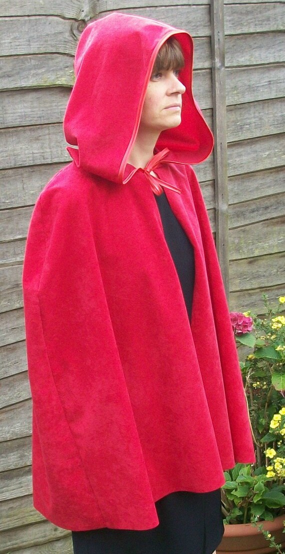 Little Red Riding Hood Cape cloak for Adult also available in