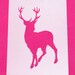 Deer Stag Mylar Stencil Art Craft Home Decor Painting DIY Wall Art Airbrush Reusable Various sizes FREE POSTAGE!