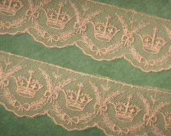 Embroidered Net Lace Crowns & Bows