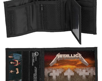 Metallica - Master of Puppets Premium Trifold Wallet with Keychain