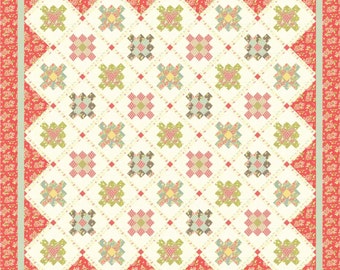 Strawberries 'n Cream PDF Quilt Pattern