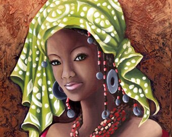 Black Art Cross Stitch Pattern - Black Woman Cross Stitch - Hand Embroidery - African Woman Pattern - Printable Embroidery - African Prints
