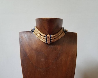 Vintage Beaded Choker Necklace