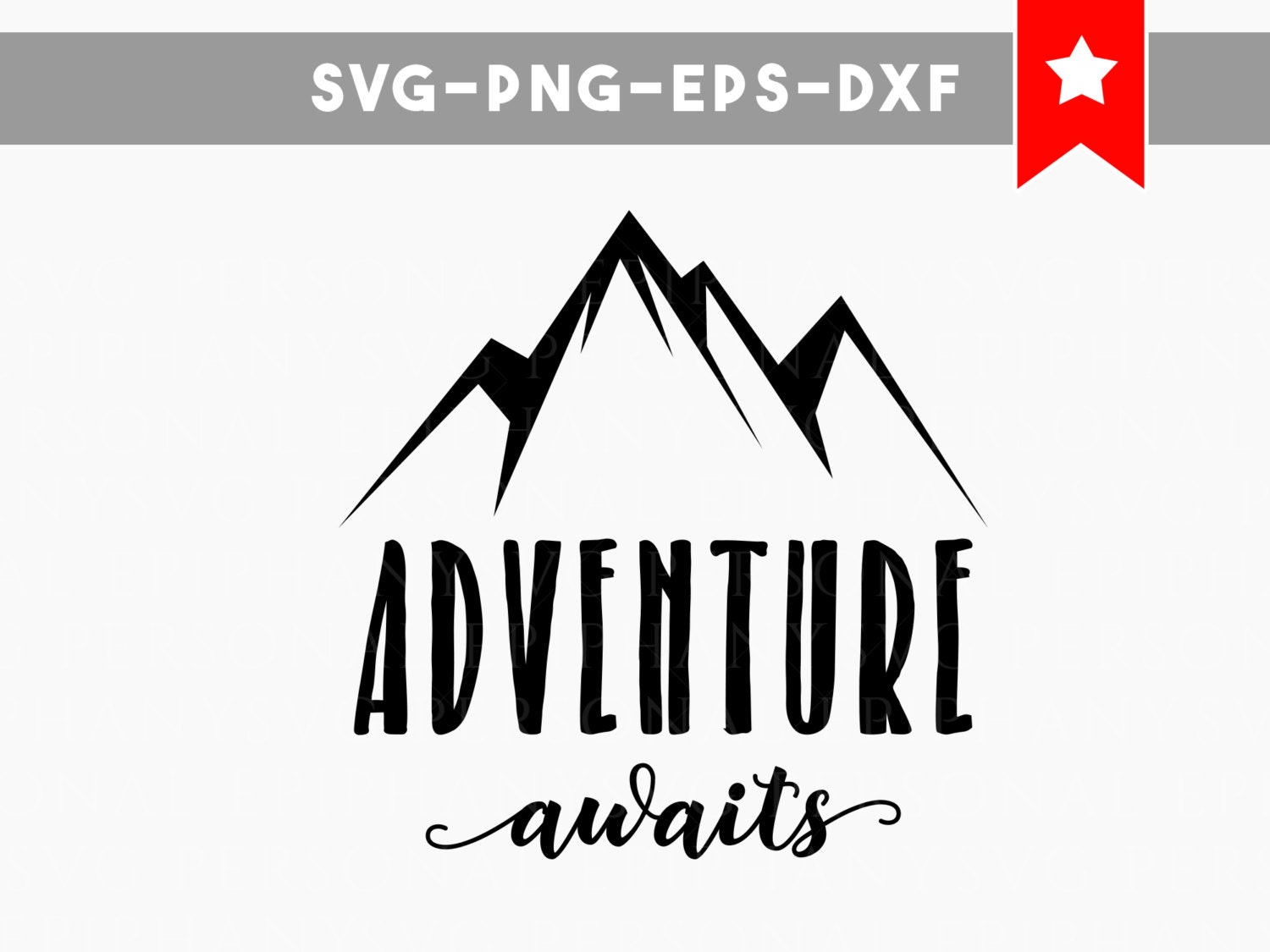 Download adventure awaits svg file wanderlust svg wall decor stencils