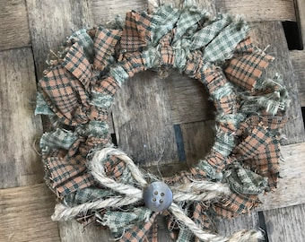 Homespun Wreath Ornament